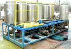 USED: Multi tank feed system consisting of (7) 75 gallon 304 stainless steel tanks, 24