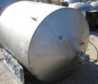 USED: Tank, 350 gallon, 304 stainless steel, vertical. 44