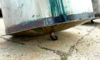 USED: Mix tank, 525 gallon, 304 stainless steel, vertical. 54