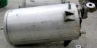 USED: Tank, 275 gallon, 304 stainless steel, vertical. Approximate 36