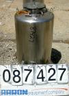 USED: Tank, 25 gallon, 304 stainless steel, vertical. 18