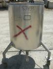 USED: Tank, 115 gallon, 321 stainless steel, vertical. 30