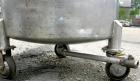 USED: Tank, 100 gallon, 304 stainless steel, vertical. 30