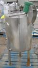 USED: Tank, 55 gallon, 304 stainless steel, vertical. 24