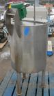 USED: Tank, 55 gallon, 304 stainless steel, vertical. 24
