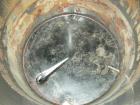 USED: Tank, 225 gallon, 304 stainless steel, vertical. 38