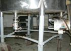USED: Tank, 225 gallon, 304 stainless steel, vertical. 38
