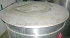 USED: Tank, 225 gallon, 304 stainless steel, vertical. 38