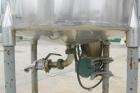 USED: Tank, 120 gallon, 304 stainless steel, vertical. 31