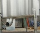 USED: Tank, 150 gallon, 316 stainless steel, vertical. 36
