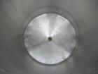 Used A&B Process Systems Tank, 50 Gallon, 304 Stainless Steel, Model RVT-50, Vertical. 22’’ diameter x 30’’ straight side. Flat open top, with cover, coned bottom. 1-1/2’’ tri-clamp center bottom out...
