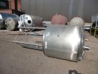 Used APV Crepaco Tank, 330 Gallon, Stainless Steel. Approximately 48