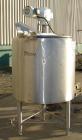 Used APV Crepaco Insulated Scraper Mixing Tank, 185 Gallon, 316 Stainless Steel. 40