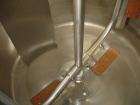 Used APV Crepaco Insulated Scraper Mixing Tank, 185 Gallon, 316 Stainless Steel. 40