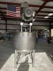 Used 300 Gallon APV 316 Stainless Steel Double Motion Scrape Surface Mixing Tank | Cone Bottom | Food Grade | Heavy-Duty Mixer