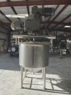 Used 300 Gallon APV 316 Stainless Steel Double Motion Scrape Surface Mixing Tank | Cone Bottom | Food Grade | Heavy-Duty Mixer