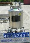 Used- Acme Pressure Tank, 40 gallon, 304 stainless steel, vertical. 22