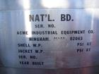 Used Acme Pressure Tank, 40 gallon, Stainless steel, Vertical. 22