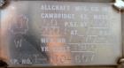 Used 50 Gallon Stainless Steel Allcraft Pressure Tank