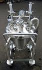 Used 65 Liter Stainless Steel Allegheny Bradford Coned Pressure Tank