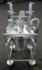 Used- 65 Liter Stainless Steel Allegheny Bradford Coned Pressure Tank