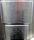 Used 65 Liter Stainless Steel Allegheny Bradford Coned Pressure Tank