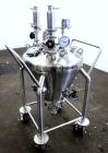 Used- 65 Liter Stainless Steel Allegheny Bradford Coned Pressure Tank