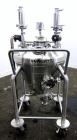 Used 65 Liter Stainless Steel Allegheny Bradford Coned Pressure Tank