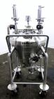 Used- 65 Liter Stainless Steel Allegheny Bradford Coned Pressure Tank