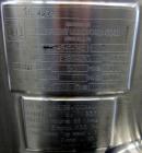 Used- 65 Liter Stainless Steel Allegheny Bradford Coned Pressure Tank