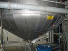 Used Alloy Fab Reactor, 3000 Gallon, 316L Stainless Steel. 9' diameter x 5' 6