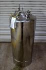 Used Alloy Products Pressure Tank, 125 Liter (33 Gallon), 316L Stainless Steel,
