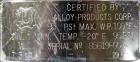 Used Alloy Products Pressure Tank, 125 Liter (33 Gallon), 316L Stainless Steel,