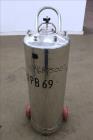 Used- Alloy Products Tank, 60 Liter (15.8 Gallons)