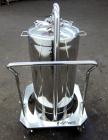 Used Alloy Products Pressure Tank, 33 Gallon, 316L Stainless Steel, Vertical. 17.71” Diameter x 29” straight side. Dished top and bottom. Internal rated 50 psi at -20 to 350 degrees F. Openings top (...
