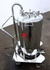 Used Alloy Products Pressure Tank, 33 Gallon, 316L Stainless Steel, Vertical. 17.71” Diameter x 29” straight side. Dished top and bottom. Internal rated 50 psi at -20 to 350 degrees F. Openings top (...
