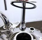 Used Alloy Products Pressure Tank, 33 Gallon, 316L Stainless Steel, Vertical. 17.71” Diameter x 29” straight side. Dished top and bottom. Internal rated 50 psi at -20 to 350 degrees F. Openings top (...