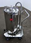 Used Alloy Products Pressure Tank, 33 Gallon, 316L Stainless Steel, Vertical. 17.71” Diameter x 29” straight side. Dished top and bottom. Internal rated 50 psi at -20 to 350 degrees F. Openings top (...