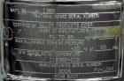 Used Alloy Products Pressure Tank, 33 Gallon, 316L Stainless Steel, Vertical. 17.71” Diameter x 29” straight side. Dished top and bottom. Internal rated Full Vacuum to 85 psi at -20 to 350 degrees F....
