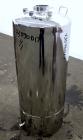Used- Alloy Products Pressure Tank, 33 Gallon, 316L Stainless Steel, Vertical. 17.71” Diameter x 29” straight side. Dished t...