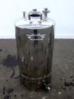 Used- 25 Gallon Stainless Steel Alloy Products Pressure Tank