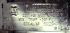 Used 25 Gallon Stainless Steel Alloy Products Pressure Tank