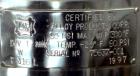 Used Alloy Products Pressure Tank, 33 Gallon, 316L Stainless Steel, Vertical. 17.71” Diameter x 29” straight side. Dished top and bottom. Internal rated 90 psi at -20 to 300 degrees F. Openings top (...