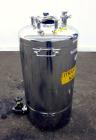 Used- 25 Gallon Stainless Steel Alloy Products Pressure Tank