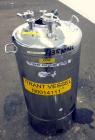 Used 25 Gallon Stainless Steel Alloy Products Pressure Tank