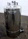 Used- 25 Gallon Stainless Steel Alloy Products Pressure Tank