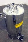 Used- 25 Gallon Stainless Steel Alloy Products Pressure Tank