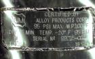 Used 33 Gallon Stainless Steel Alloy Products Pressure Tank