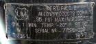Used Alloy Products Pressure Tank, 25 Gallon, 316L Stainless Steel, Vertical. Approximate 18