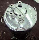 Used- 25 Gallon Stainless Steel Alloy Products Pressure Tank